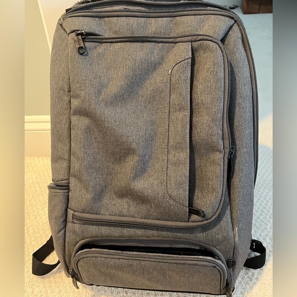 EBags: Charcoal pro slim laptop backpack for travel, school, or work/ utility